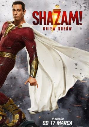 Plakat filmu Shazam! Gniew bogów 2D dubbing