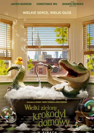 Plakat filmu Wielki zielony krokodyl domowy 2D dubbing