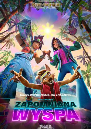 Plakat filmu Zapomniana Wyspa 2D dubbing