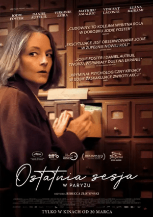 Plakat filmu Ostatnia sesja w Paryżu