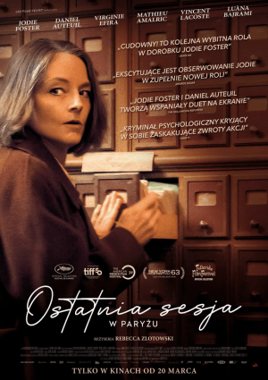 Plakat filmu Ostatnia sesja w Paryżu