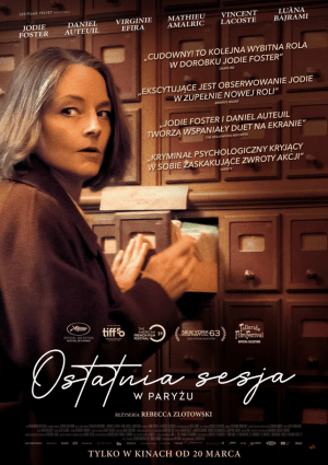 Plakat filmu Ostatnia sesja w Paryżu