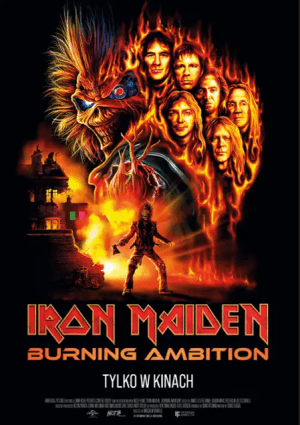 Plakat filmu IRON MAIDEN: BURNING AMBITION