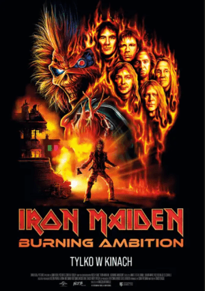 Plakat filmu IRON MAIDEN: BURNING AMBITION
