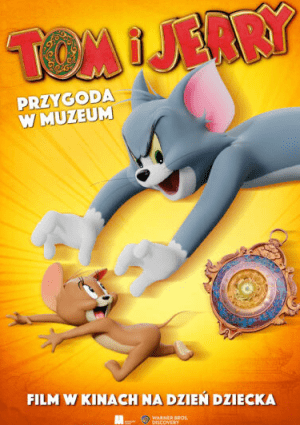 Plakat filmu Tom i Jerry: Przygoda w muzeum 2D dubbing
