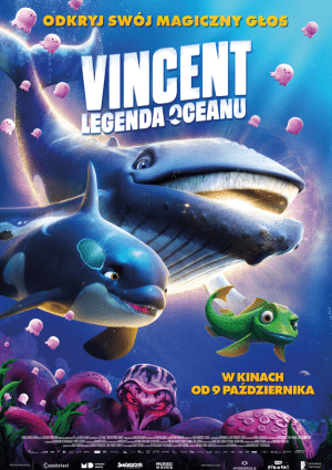 Plakat filmu Vincent. Legenda oceanu 2D dubbing