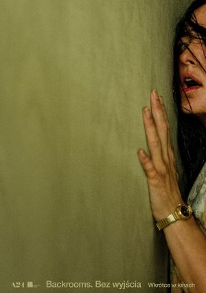 Plakat filmu Backrooms. Bez wyjścia