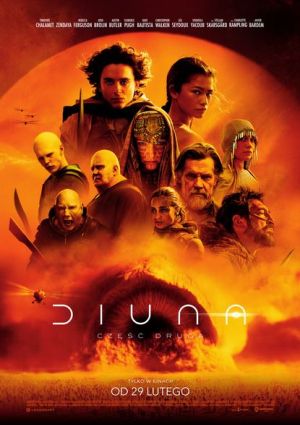 Plakat filmu Diuna: część druga 2D dubbing