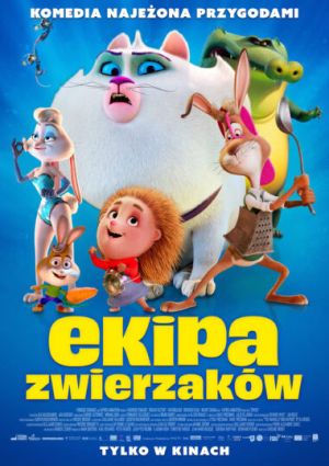 Plakat filmu Ekipa zwierzaków 2D dubbing