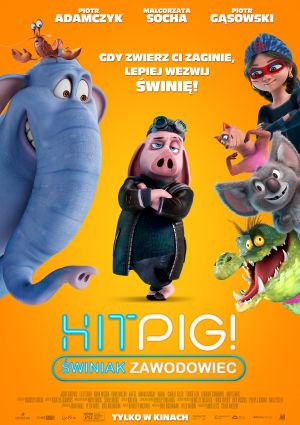 Plakat filmu Hitpig. Świniak zawodowiec