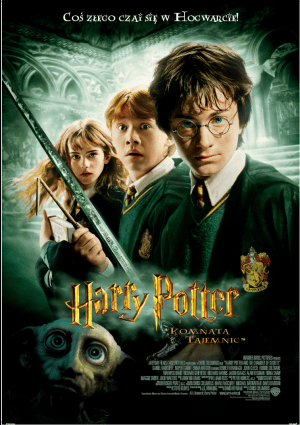 Plakat filmu Harry Potter i Komnata Tajemnic 25. rocznica premiery