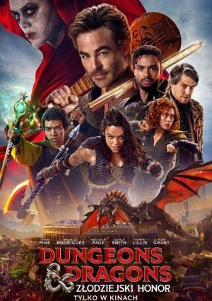 Plakat filmu Dungeons & Dragons. Złodziejski honor 2D dubbing