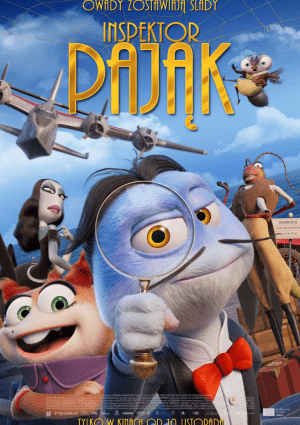 Plakat filmu Inspektor Pająk 2D dubbing