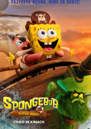 Plakat filmu SpongeBob: Klątwa pirata 2D dubbing