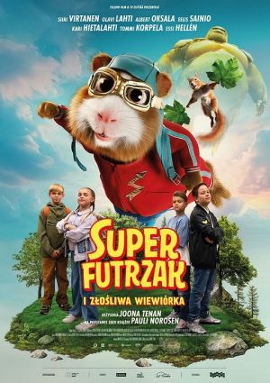 Plakat filmu Superfutrzak i złośliwa wiewiórka