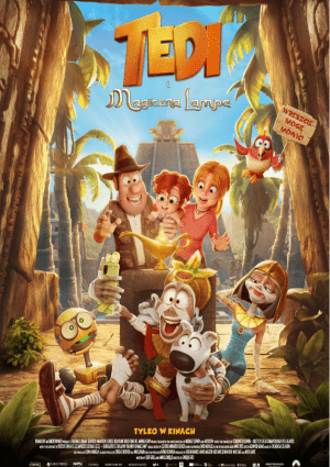 Plakat filmu Tedi i magiczna lampa 2D dubbing
